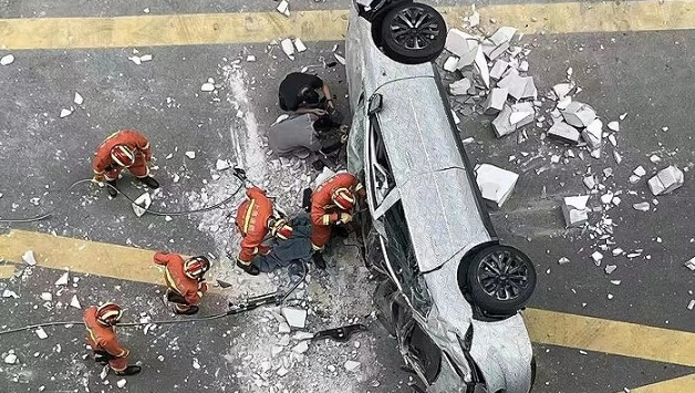 蔚來(lái)汽車事故-汽車碰撞測(cè)試-汽車技能鑒定